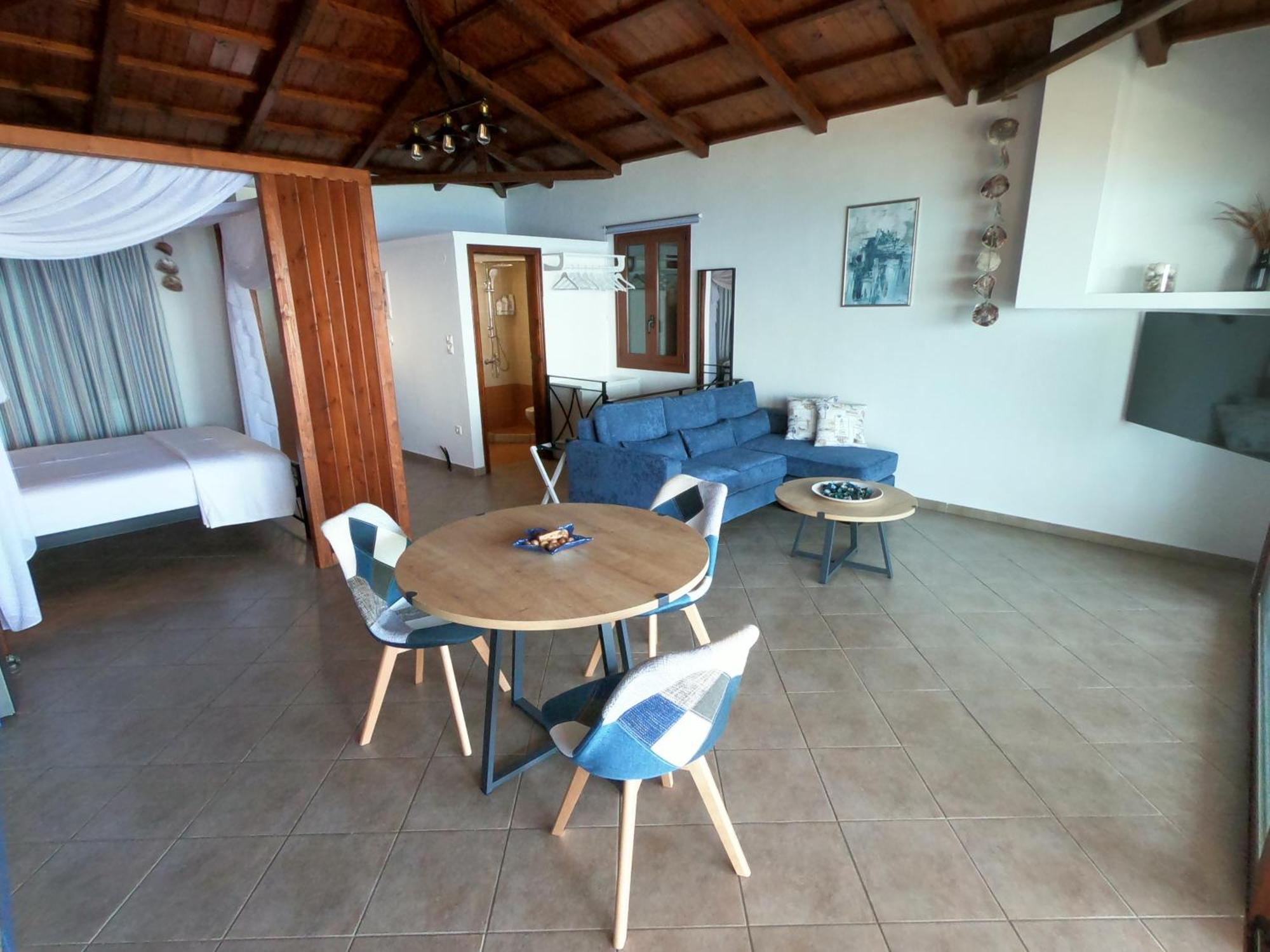 Horizon Studios With Sea View - Free Parking Glossa Exterior foto