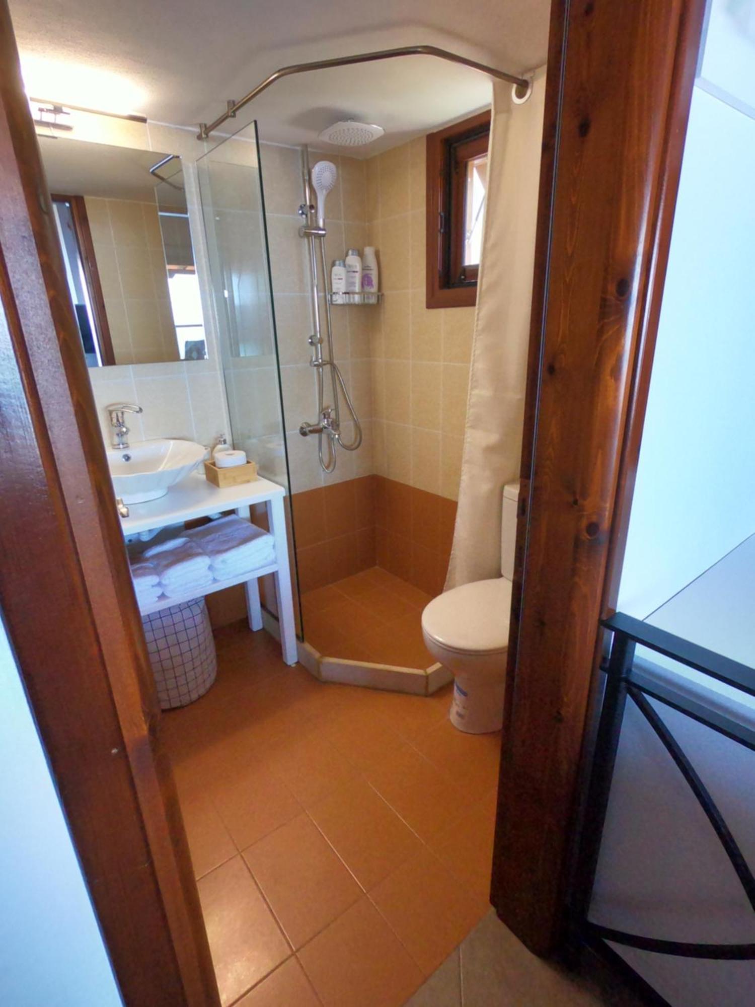 Horizon Studios With Sea View - Free Parking Glossa Exterior foto